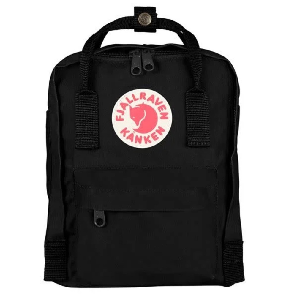 Fjallraven Black Backpack